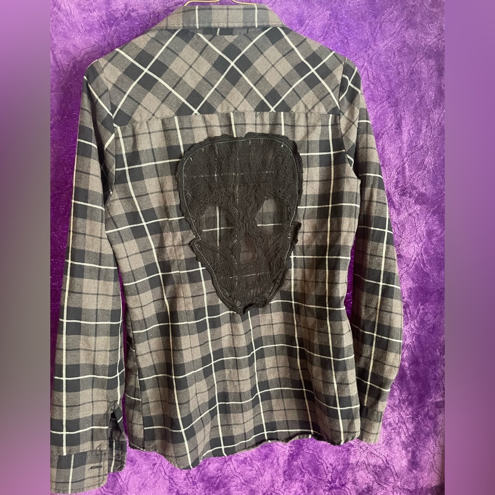 Skull flannel - Picture 2 of 3